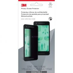 3M Displayschutzfolie Blickschutzfilter (schwarz) für Google Pixel 2 | Premium Qualität