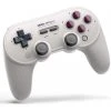 8BitDo SN30 Pro+ G Classic Gamepad (grau) - Retro-Design, Bluetooth, USB-C, für PC, Switch, Android & mehr