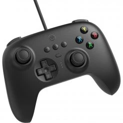 8BitDo Ultimate Wired Gamepad für Nintendo Switch - Schwarz | Präzises Gaming-Controller-Erlebnis