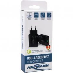 Ansmann Home Charger 130Q - Schnelles Ladegerät für Handys (weiß) | USB-Ladegerät mit 2 Anschlüssen -Smartphone Zubehör Verkaufsgeschäft Ansmann Home Charger 130Q Ladeger t@@1629240 5