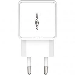 Ansmann Home Charger HC218PD - Schnellladegerät mit Power Delivery & Quick Charge (weiß)
