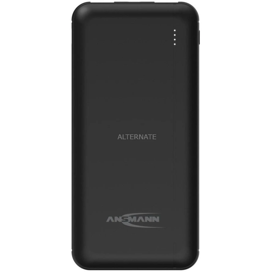 Ansmann Powerbank 10000 mAh PB212 - Kompakte tragbare Ladestation (schwarz) 4 Ansmann Powerbank 10000 mAh PB212 - Kompakte tragbare Ladestation (schwarz) – Bild 4