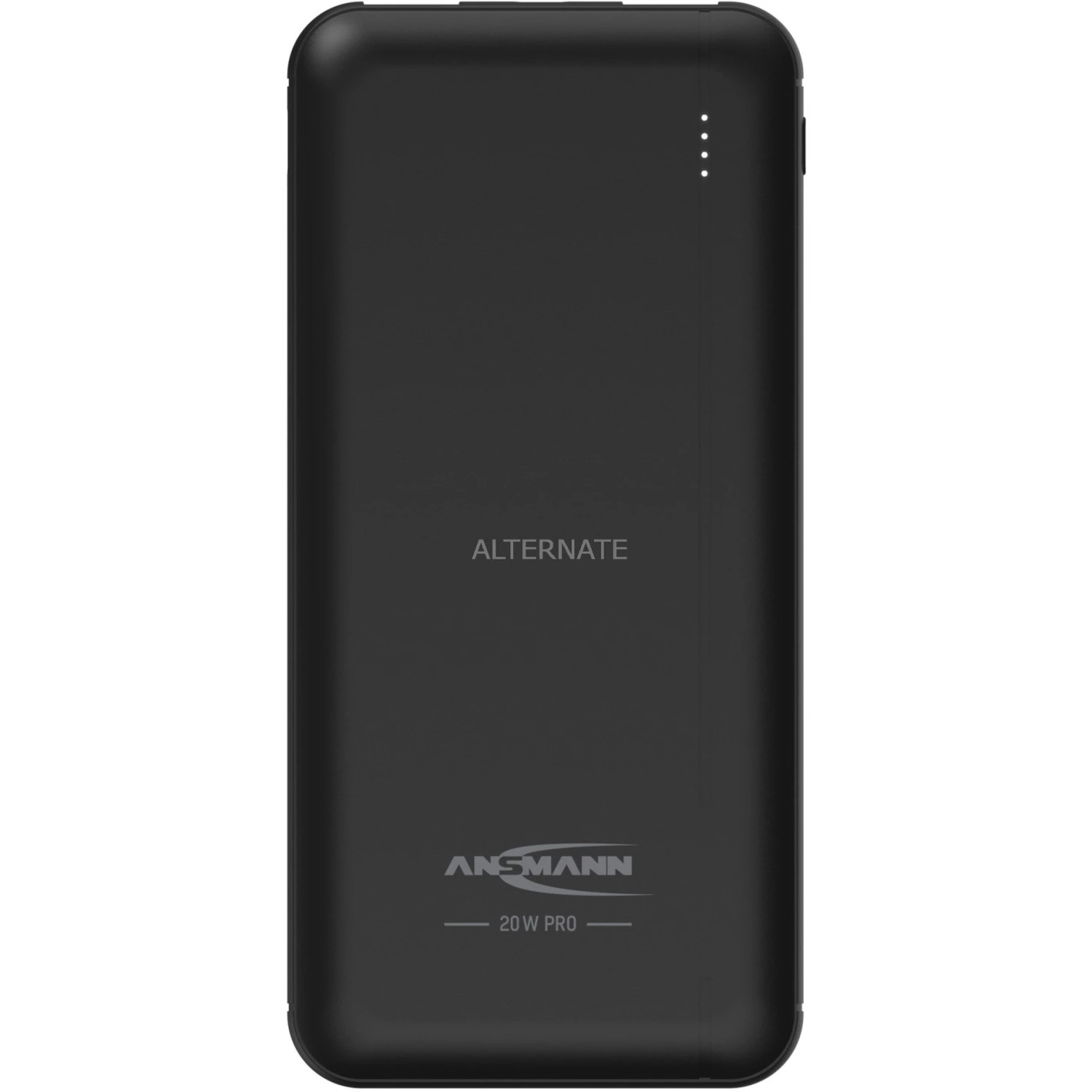 Ansmann Powerbank 10000 mAh PB320PD - Schwarz, Kompakt & Leistungsstark 3 Ansmann Powerbank 10000 mAh PB320PD - Schwarz, Kompakt & Leistungsstark – Bild 3