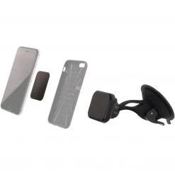 Ansmann Smart Magnet Windschutzscheiben-Halterung (schwarz) - Universelle Handyhalterung für Auto -Smartphone Zubehör Verkaufsgeschäft Ansmann Smart Magnet Windschutzscheiben Halterung@@1846993 5