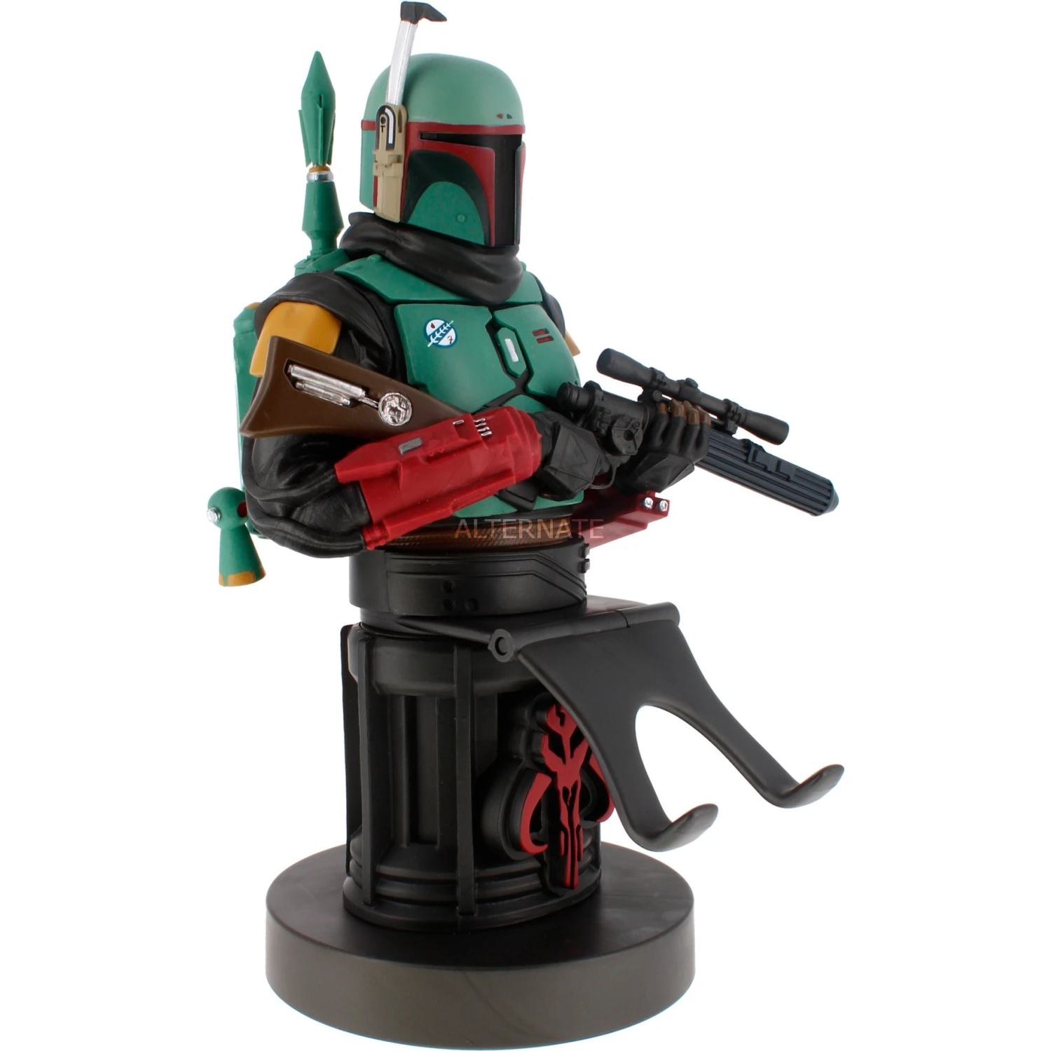 Cable Guy Handy Halterung Boba Fett 2021 - Star Wars Design, Universelle Smartphone-Halterung 1 Cable Guy Handy Halterung Boba Fett 2021 - Star Wars Design, Universelle Smartphone-Halterung