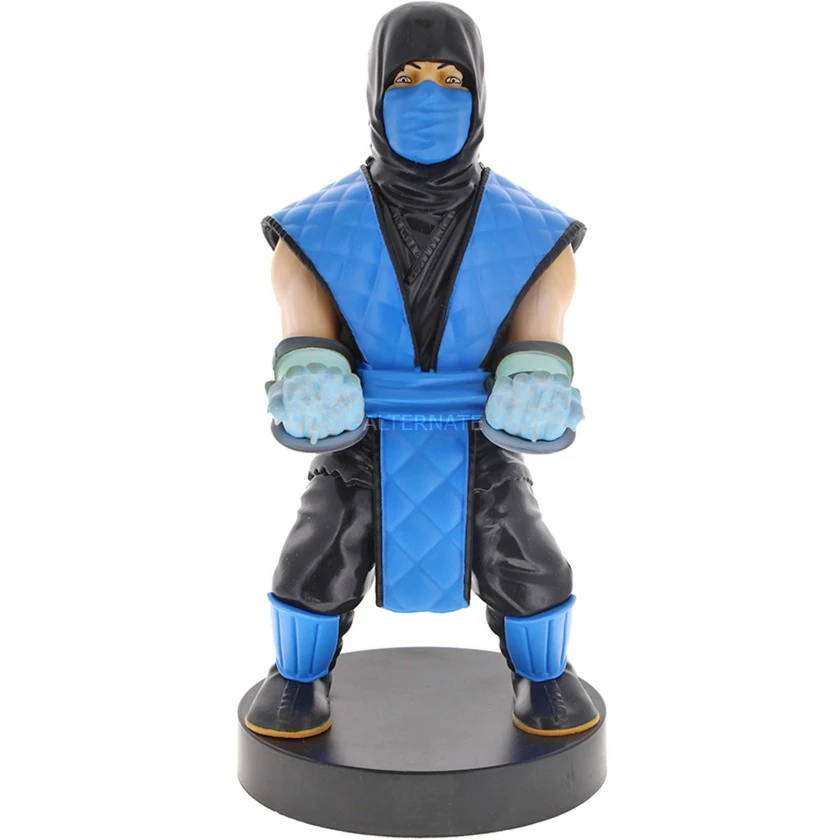 Cable Guy Handy Halterung Mortal Kombat Sub Zero - Blaue Halterung für Smartphones 2 Cable Guy Handy Halterung Mortal Kombat Sub Zero - Blaue Halterung für Smartphones – Bild 2