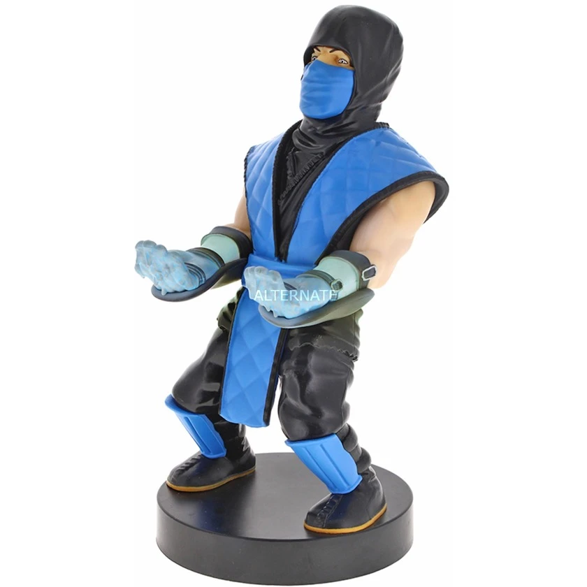 Cable Guy Handy Halterung Mortal Kombat Sub Zero - Blaue Halterung für Smartphones 3 Cable Guy Handy Halterung Mortal Kombat Sub Zero - Blaue Halterung für Smartphones – Bild 3
