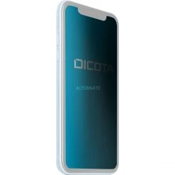 DICOTA Secret 4-Way Blickschutzfolie für iPhone XR - Schwarz | Displayschutzfolie mit 4-Wege-Sichtschutz