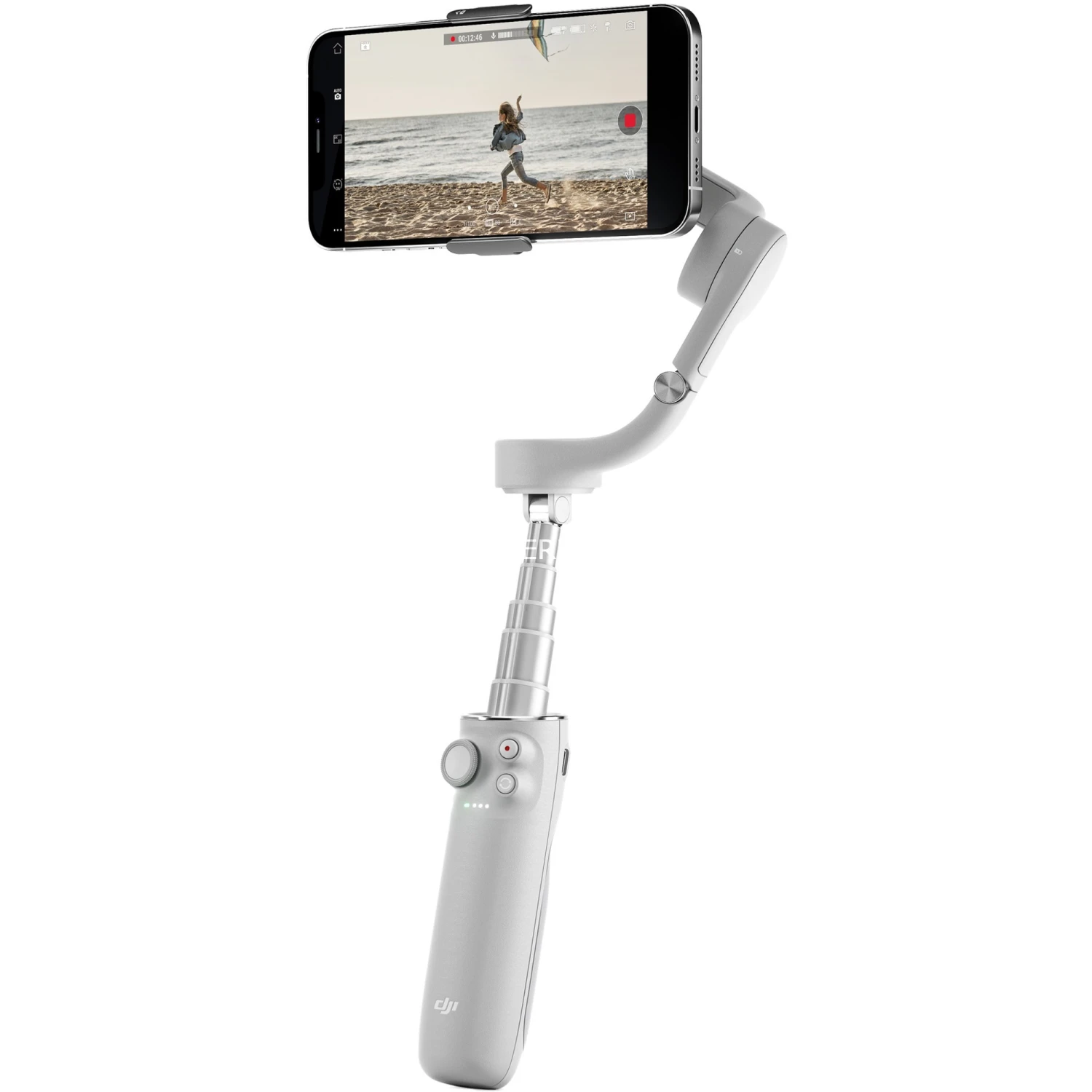 DJI OM 5 Handy Gimbal Stabilisator (grau) – Kompakt & Leistungsstark für Smartphones 3 DJI OM 5 Handy Gimbal Stabilisator (grau) – Kompakt & Leistungsstark für Smartphones – Bild 3