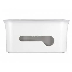 DeLOCK Handy Halterung mit Kabelmanagement Box und Aufbewahrungsfach (weiß/grau) - Praktisch und stilvoll -Smartphone Zubehör Verkaufsgeschäft DeLOCK Kabelmanagement Box mit Aufbewahrungsfach@@rdzzd0 2