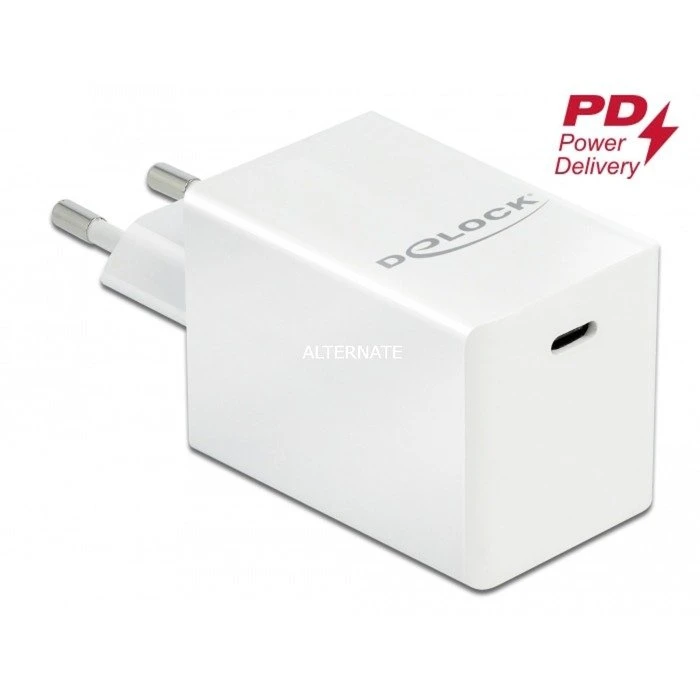 DeLOCK USB Ladegerät 60W Type-C PD 3.0 Kompakt - Weiß | Schnellladegerät für Smartphones & Tablets 1 DeLOCK USB Ladegerät 60W Type-C PD 3.0 Kompakt - Weiß | Schnellladegerät für Smartphones & Tablets
