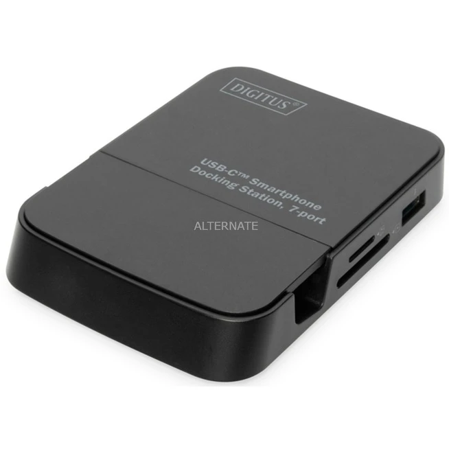Digitus Smartphone Docking Station - Schwarz, USB-C, HDMI, USB - Handy Ladegeräte 1 Digitus Smartphone Docking Station - Schwarz, USB-C, HDMI, USB - Handy Ladegeräte