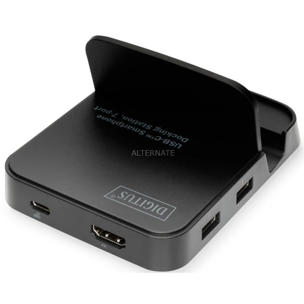 Digitus Smartphone Docking Station - Schwarz, USB-C, HDMI, USB - Handy Ladegeräte 6 Digitus Smartphone Docking Station - Schwarz, USB-C, HDMI, USB - Handy Ladegeräte – Bild 6