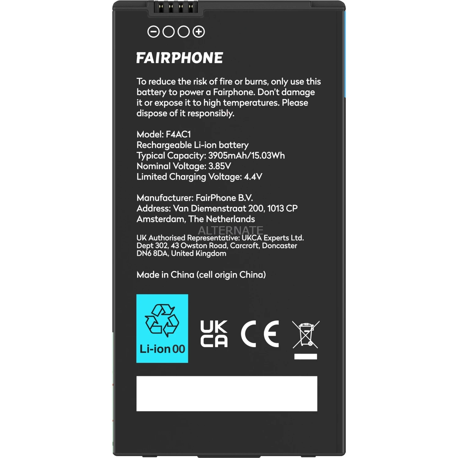 Fairphone 4 Batterie | Original Akku für Fairphone 4 | Nachhaltiger Handy-Akku 2 Fairphone 4 Batterie | Original Akku für Fairphone 4 | Nachhaltiger Handy-Akku – Bild 2