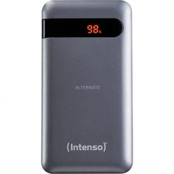 Intenso PD10000 Powerbank - 10000 mAh, Grau | Schnellladung, Kompakt & Leistungsstark