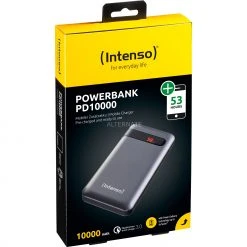 Intenso PD10000 Powerbank - 10000 mAh, Grau | Schnellladung, Kompakt & Leistungsstark -Smartphone Zubehör Verkaufsgeschäft Intenso PD10000 Powerbank@@pblvnf2 3
