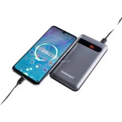 Intenso PD10000 Powerbank - 10000 mAh, Grau | Schnellladung, Kompakt & Leistungsstark -Smartphone Zubehör Verkaufsgeschäft Intenso PD10000 Powerbank@@pblvnf2 4