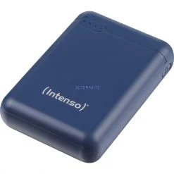 Intenso XS10000 Powerbank (10.000 mAh, blau) - Kompakter mobiler Akku für Smartphones & Tablets