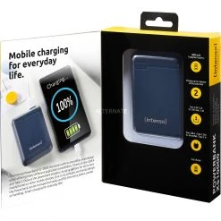Intenso XS10000 Powerbank (10.000 mAh, blau) - Kompakter mobiler Akku für Smartphones & Tablets -Smartphone Zubehör Verkaufsgeschäft Intenso XS10000 Powerbank@@pblvne8 5