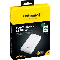 Intenso XS20000 Powerbank - 20000 mAh, weiß | Hochleistungs-Powerbank für unterwegs -Smartphone Zubehör Verkaufsgeschäft Intenso XS20000 Powerbank@@pblvnf1 4