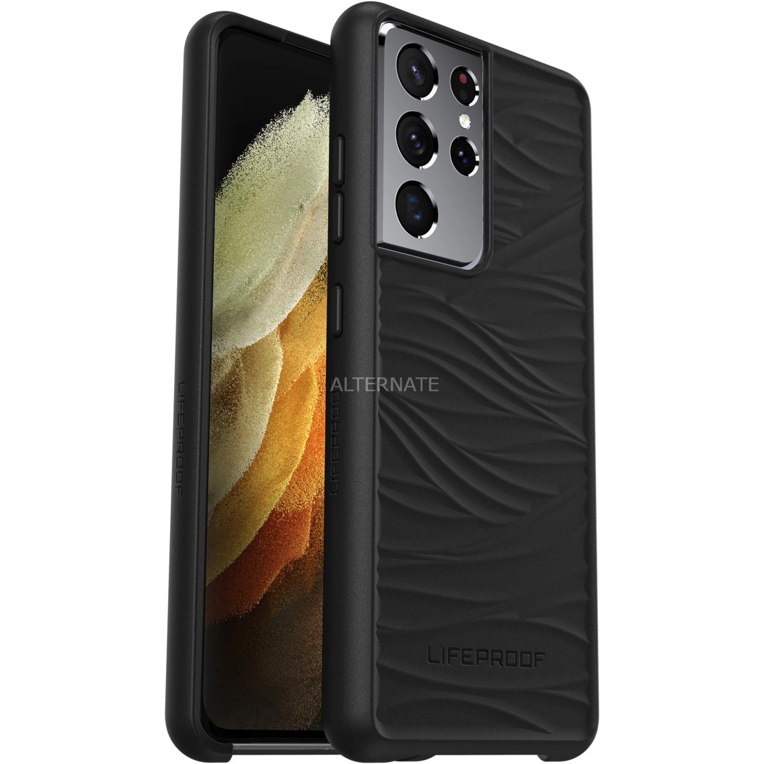Lifeproof Wake Handyhülle (schwarz) für Samsung Galaxy S21 Ultra 5G | Wasserdicht, stoßfest & schlank 1 Lifeproof Wake Handyhülle (schwarz) für Samsung Galaxy S21 Ultra 5G | Wasserdicht, stoßfest & schlank