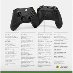 Microsoft Xbox Wireless Controller (Schwarz, Carbon Black) - Offizieller Gamepad für Xbox & PC -Smartphone Zubehör Verkaufsgeschäft Microsoft Xbox Wireless Controller Gamepad@@1678794 4