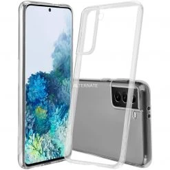Nevox StyleShell Flex Handyhülle transparent für Samsung Galaxy S21+ 5G | Schutzhülle | Slim Fit