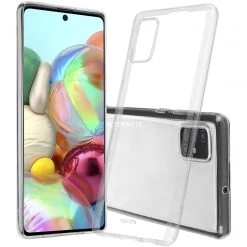 Nevox StyleShell Flex Handyhülle transparent für Samsung Galaxy A72 | Schutzhülle | Slim Fit