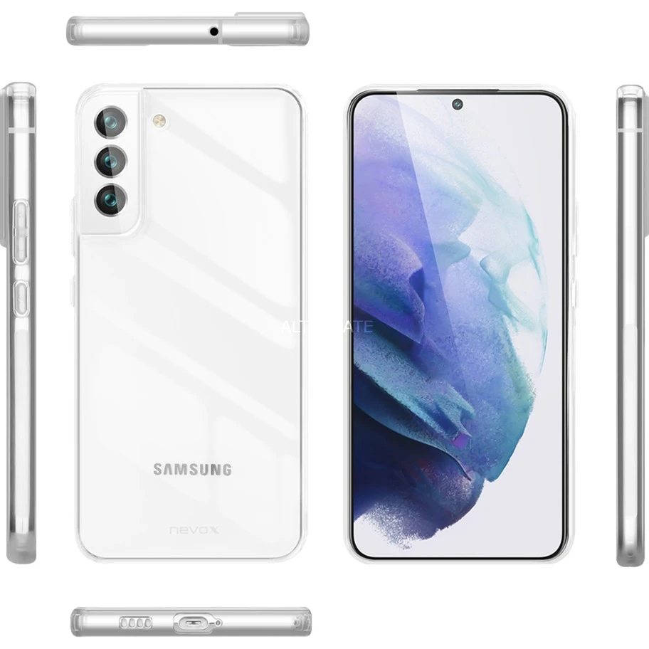 Nevox StyleShell Flex Handyhülle - Transparente Schutzhülle für Samsung Galaxy S22+ 5 Nevox StyleShell Flex Handyhülle - Transparente Schutzhülle für Samsung Galaxy S22+ – Bild 5