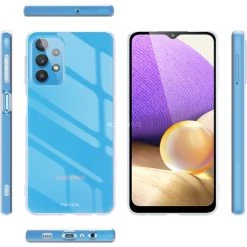 Nevox StyleShell Flex Handyhülle (transparent) für Samsung Galaxy A32 - Schützende & Stylische Handy Hülle -Smartphone Zubehör Verkaufsgeschäft Nevox StyleShell Flex Handyh lle@@1826844 4