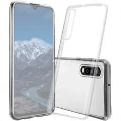 Nevox StyleShell Flex Handyhülle (transparent) für Huawei P30 - Schützende & Stylische Handy Hülle
