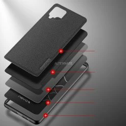 Handyhülle Nevox StyleShell NYLO für Samsung Galaxy A12 - Schwarz -Smartphone Zubehör Verkaufsgeschäft Nevox StyleShell NYLO Handyh lle@@1742827 4