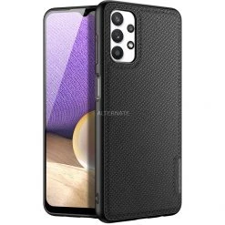 Nevox StyleShell NYLO Handyhülle (schwarz) für Samsung Galaxy A32 5G | Robuste & Stylische Handy Hülle