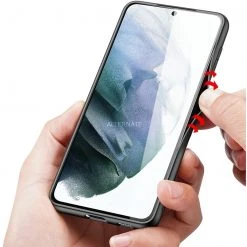 Nevox StyleShell NYLO Handyhülle für Samsung Galaxy S21 FE - Schwarz -Smartphone Zubehör Verkaufsgeschäft Nevox StyleShell NYLO Handyh lle@@1814966 4