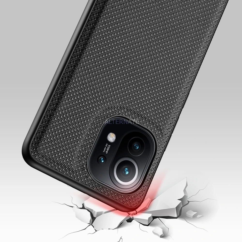 Nevox StyleShell NYLO Handyhülle (schwarz) für Xiaomi 11T Pro - Schützende & Stylische Handy Hülle 4 Nevox StyleShell NYLO Handyhülle (schwarz) für Xiaomi 11T Pro - Schützende & Stylische Handy Hülle – Bild 4