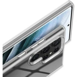 Nevox StyleShell SHOCKFlex Handyhülle (transparent) für Samsung Galaxy S22 Ultra | Robuste & Transparente Handy Hülle -Smartphone Zubehör Verkaufsgeschäft Nevox StyleShell SHOCKFlex Handyh lle@@1815011 3