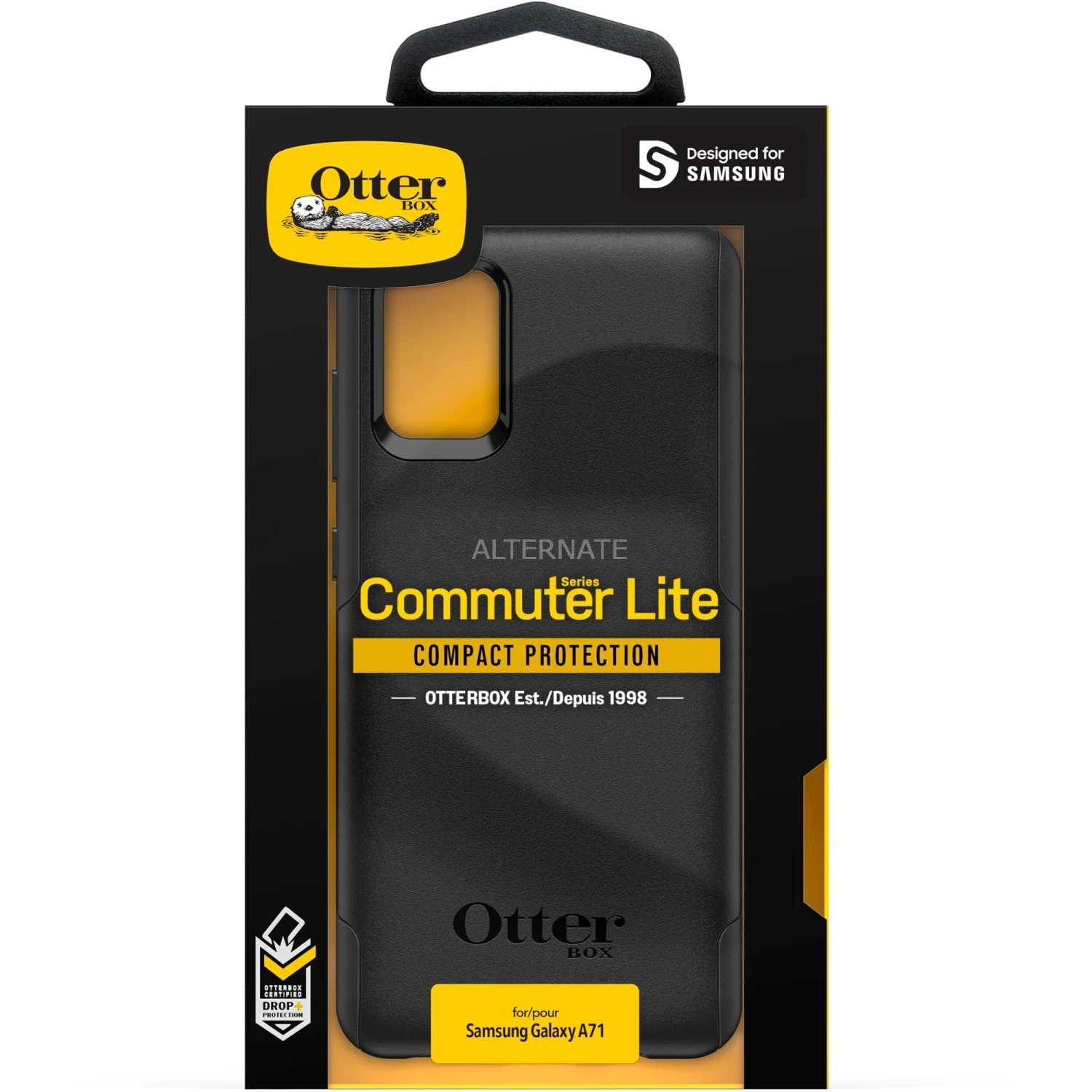 Otterbox Commuter Lite Handyhülle für Samsung Galaxy A71 - Schwarz | Robuste Handy-Schutzhülle 3 Otterbox Commuter Lite Handyhülle für Samsung Galaxy A71 - Schwarz | Robuste Handy-Schutzhülle – Bild 3