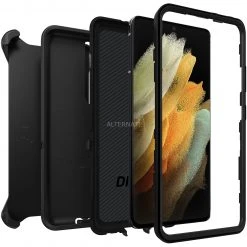 Otterbox Defender Handyhülle für Samsung Galaxy S21 Ultra 5G - Schwarz | Robuste Schutzhandyhülle -Smartphone Zubehör Verkaufsgeschäft Otterbox Defender Handyh lle@@1719392 5
