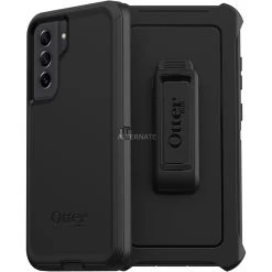 Otterbox Defender Schutzhülle für Samsung Galaxy S21 FE 5G - Robust, Schwarz