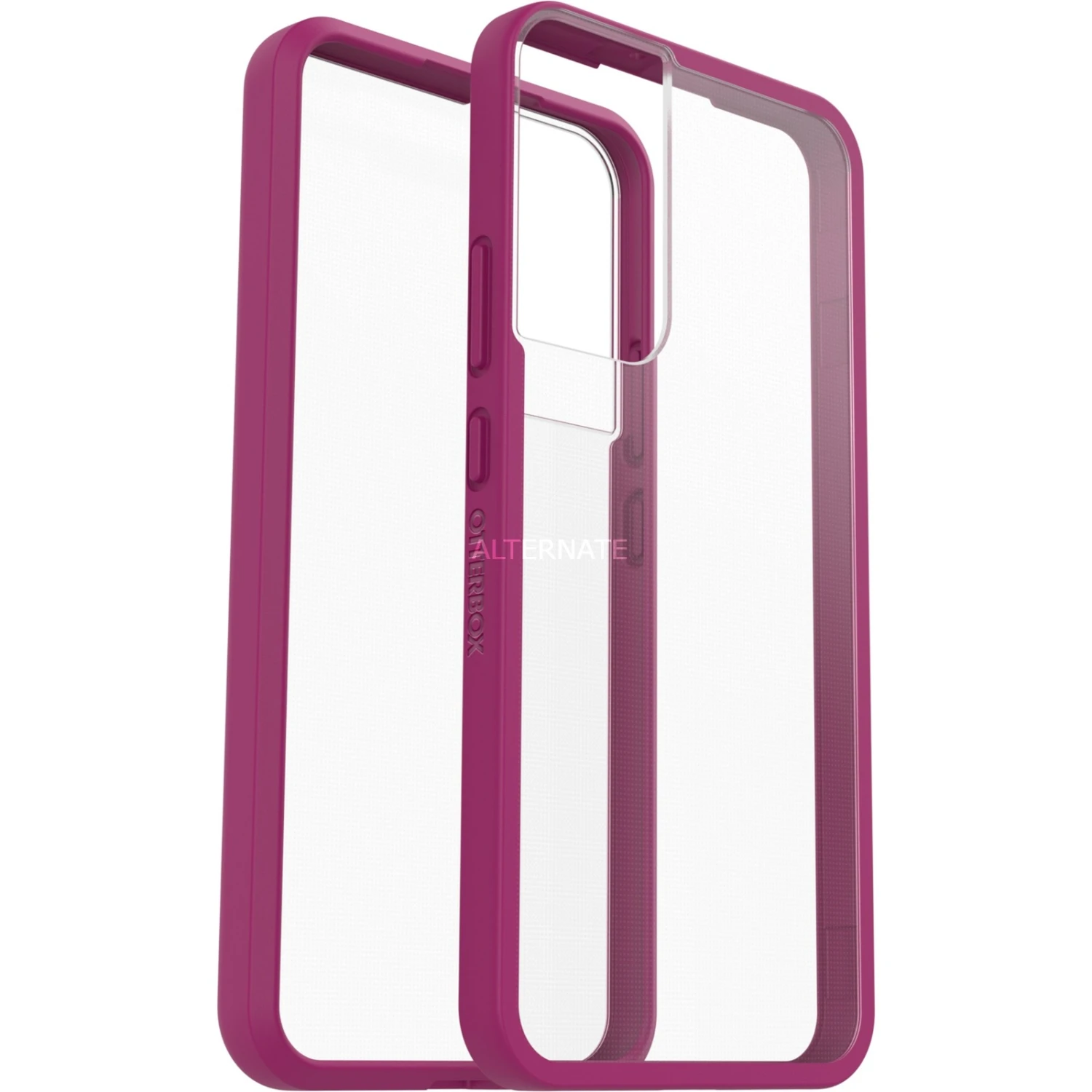 Otterbox React Handyhülle transparent/pink für Samsung Galaxy S22+ | Robuste Handy-Schutzhülle 1 Otterbox React Handyhülle transparent/pink für Samsung Galaxy S22+ | Robuste Handy-Schutzhülle