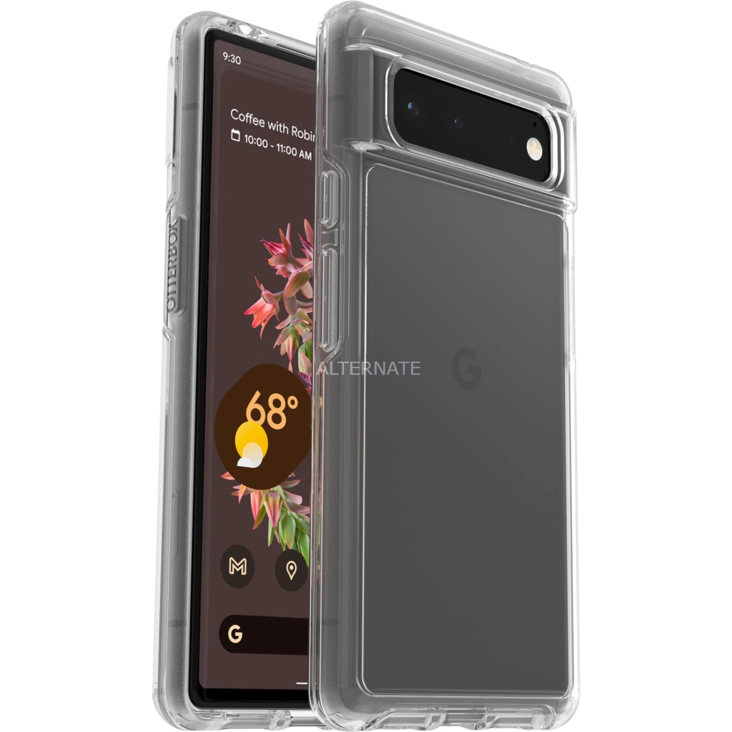 Otterbox Symmetry Clear Handyhülle - Transparente Schutzhülle für Google Pixel 6 1 Otterbox Symmetry Clear Handyhülle - Transparente Schutzhülle für Google Pixel 6