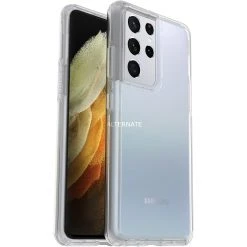 Otterbox Symmetry Handyhülle transparent für Samsung Galaxy S21 Ultra 5G | Schlankes Design | Starker Schutz