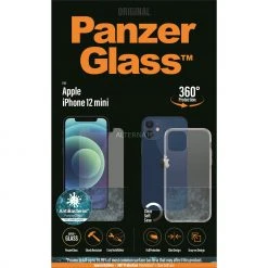 PanzerGlass Displayschutzfolie 360° Protection für iPhone 12 Mini - Transparent