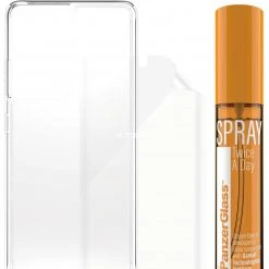 PanzerGlass 360° Tech Hygiene Pack - Displayschutzfolie transparent für Samsung Galaxy S21 Ultra 5G -Smartphone Zubehör Verkaufsgeschäft PanzerGlass 360 Tech Hygiene Pack Schutzfolie@@1811380 4