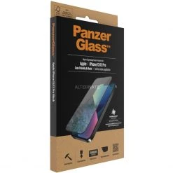 PanzerGlass Displayschutzfolie für iPhone 13 | 13 Pro - Transparent/Schwarz - Hochwertiger Bildschirmschutz