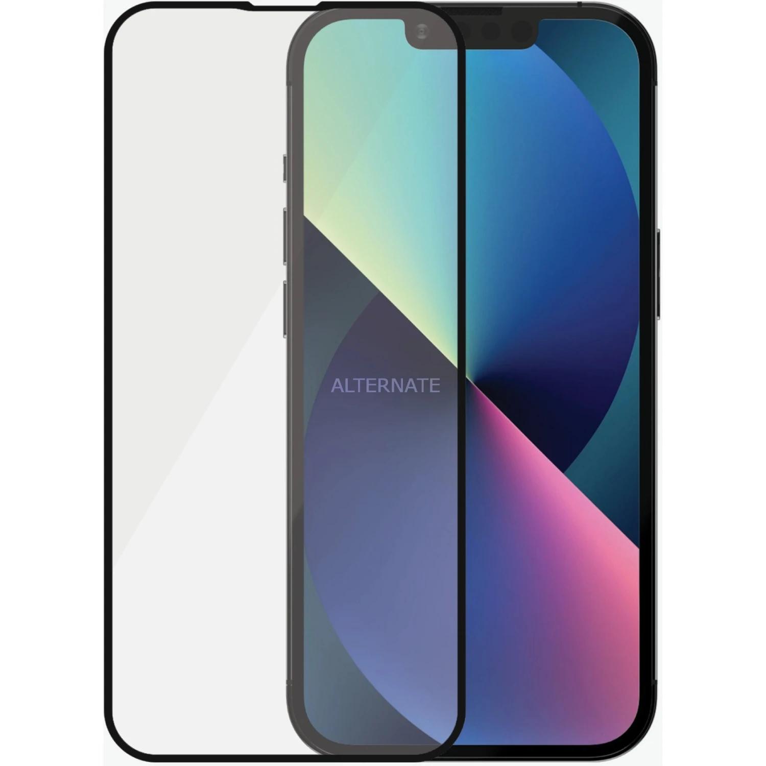 PanzerGlass Displayschutzfolie für iPhone 13 | 13 Pro - Transparent/Schwarz - Hochwertiger Bildschirmschutz 3 PanzerGlass Displayschutzfolie für iPhone 13 | 13 Pro - Transparent/Schwarz - Hochwertiger Bildschirmschutz – Bild 3