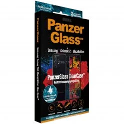 PanzerGlass ClearCase Handyhülle für Samsung Galaxy A52 - Transparent/Schwarz