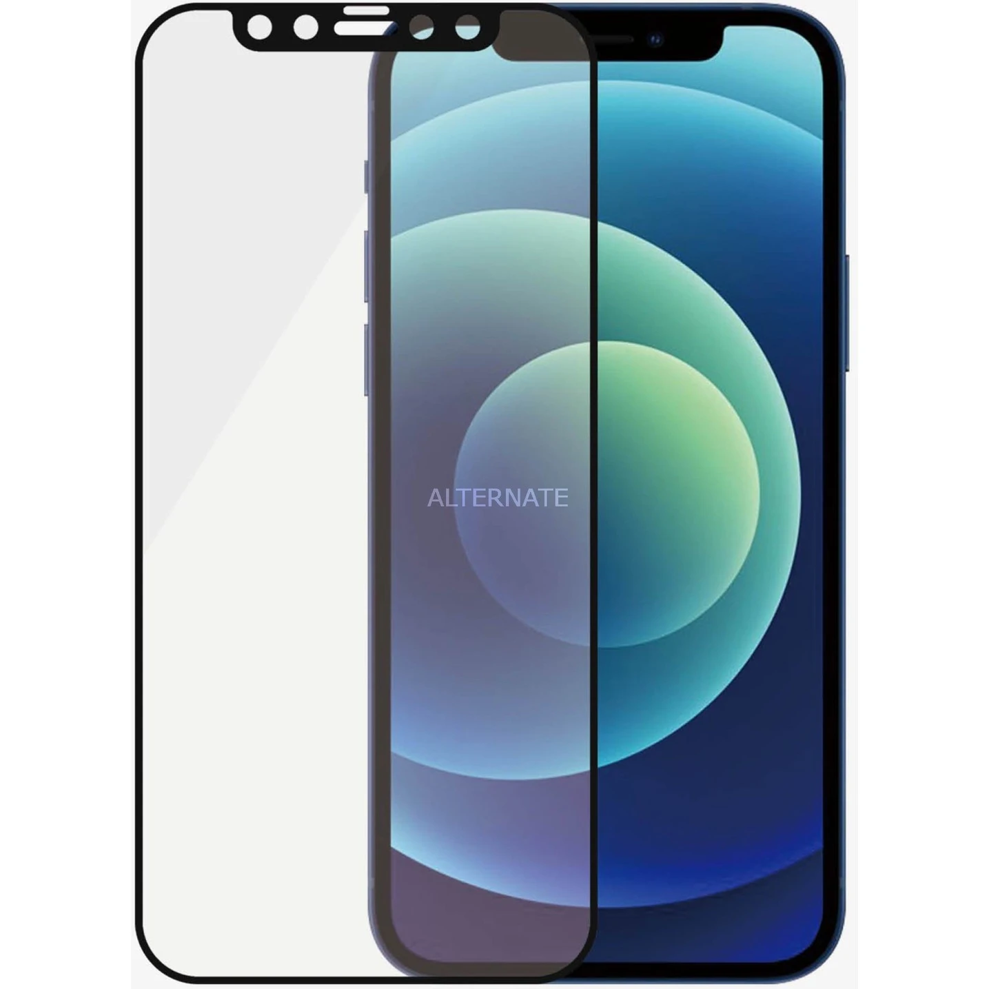 PanzerGlass Displayschutzfolie Anti-Glare für iPhone 12 Mini - Transparente Schutzfolie 3 PanzerGlass Displayschutzfolie Anti-Glare für iPhone 12 Mini - Transparente Schutzfolie – Bild 3