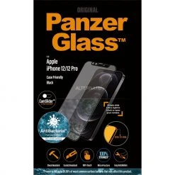 PanzerGlass Displayschutzfolie für iPhone 12 & 12 Pro | Transparent | Kratzfest & Stoßsicher