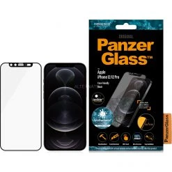 PanzerGlass Displayschutzfolie für iPhone 12 & 12 Pro | Transparent | Kratzfest & Stoßsicher -Smartphone Zubehör Verkaufsgeschäft PanzerGlass Displayschutz Schutzfolie@@1690715 2